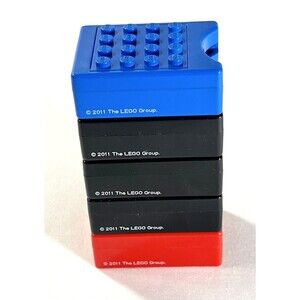 Lego Nintendo DS Game Brick Game Cases Cartridge Storage Cases Lot of 5